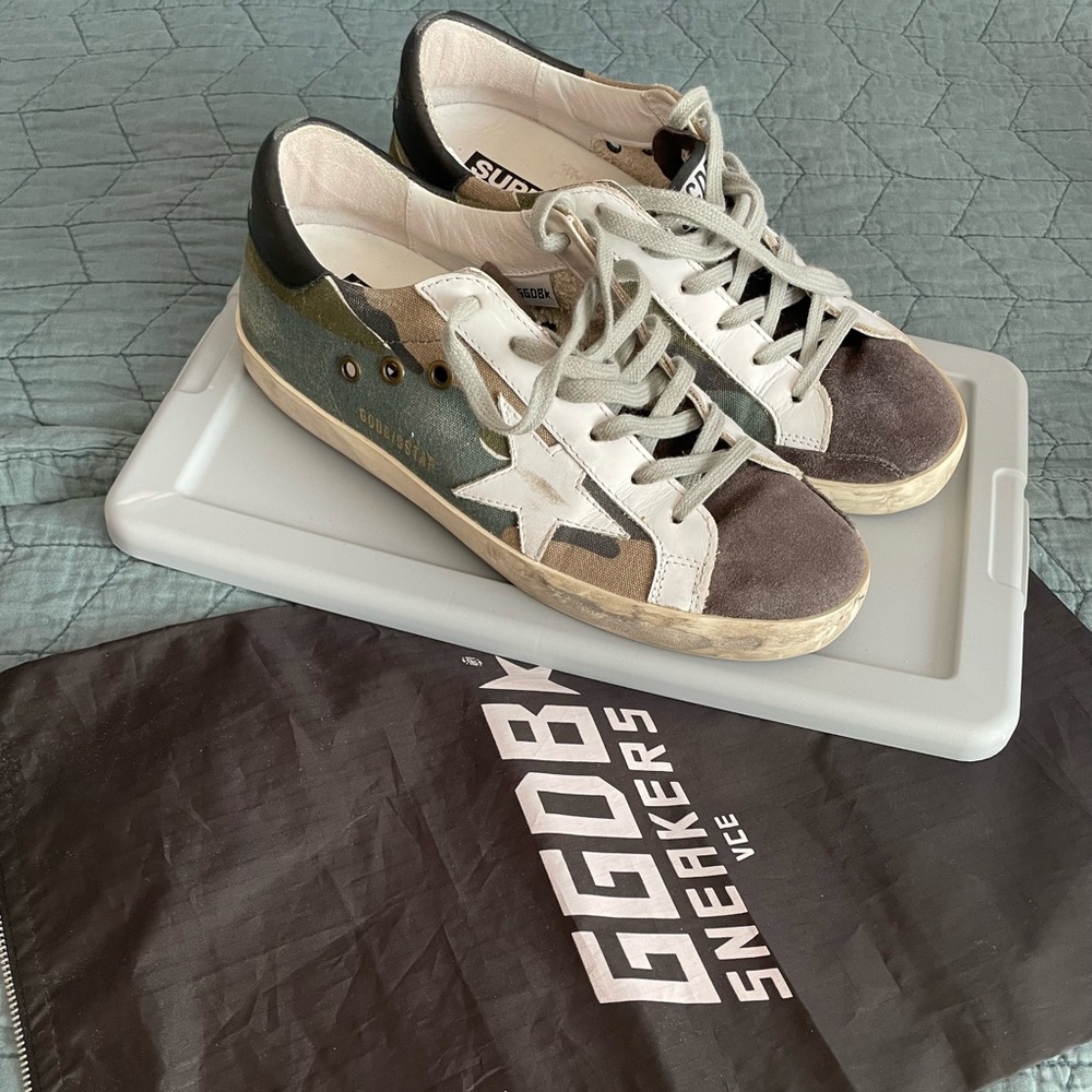 Golden Goose Deluxe Brand Superstar Sneakers. Size 38.